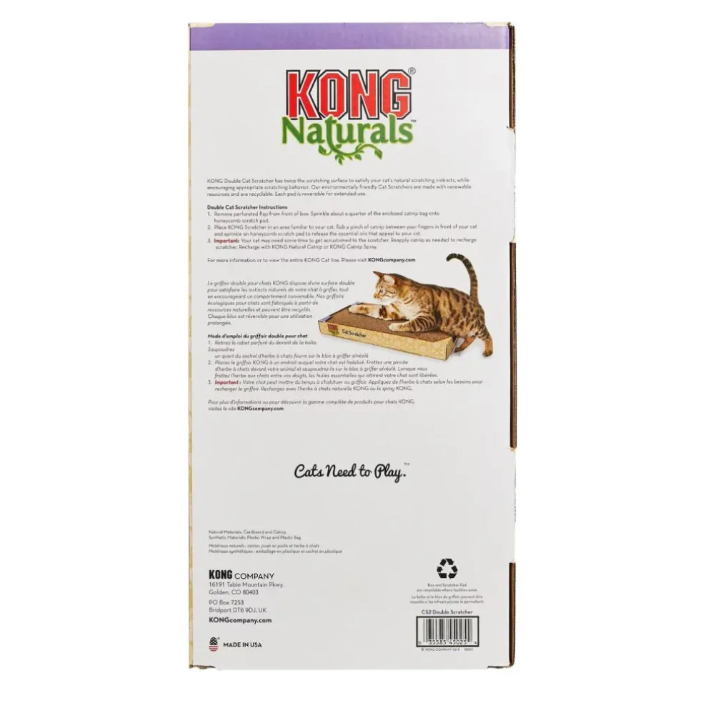 Kong Double Scratcher For Cats