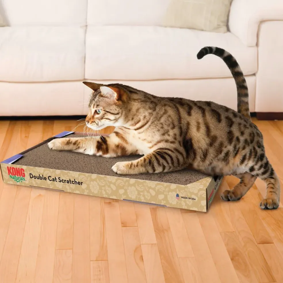 Kong Double Scratcher For Cats