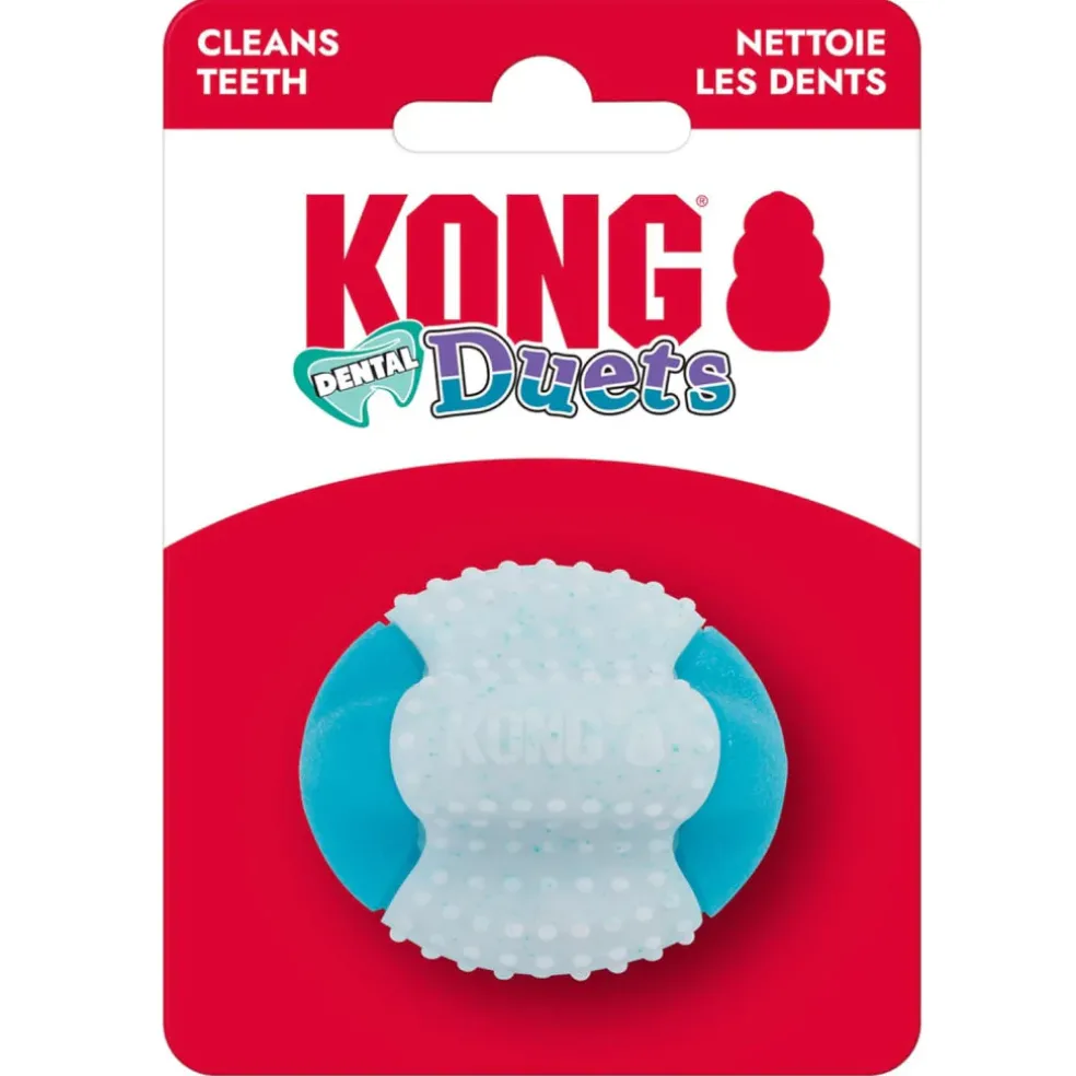 KONG Duets Dental Ball Toy for Small Dogs