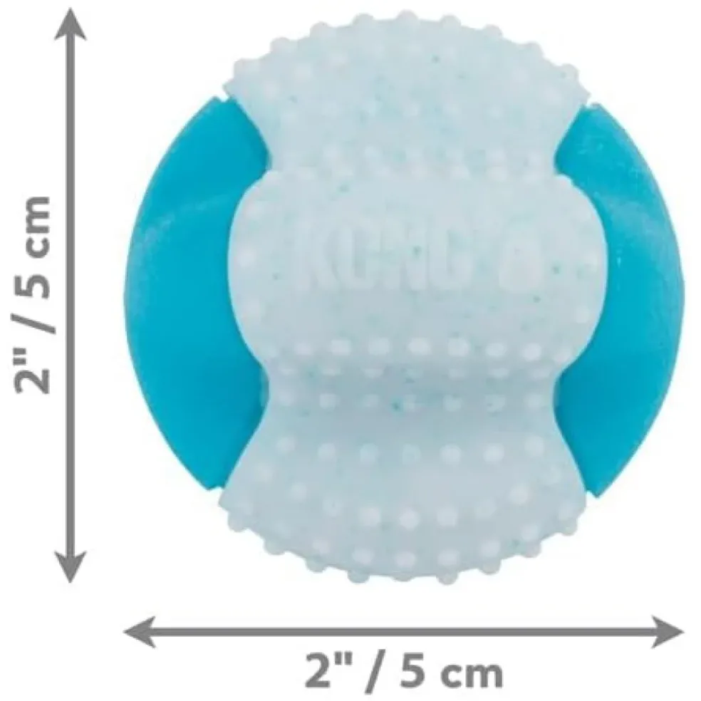KONG Duets Dental Ball Toy for Small Dogs