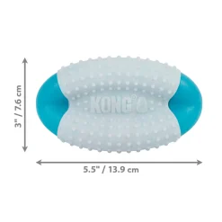 KONG Duets Dental Football Toy for Medium & Large Dogs