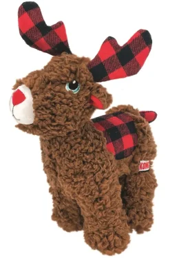 KONG Holiday Sherps Reindeer Plush Dog Toy