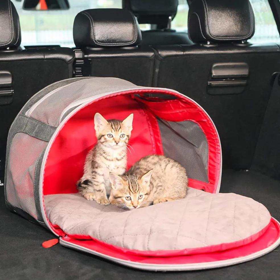 KONG 2-In-1 Airline-Approved Dog & Cat Carrier Bag & Travel Mat