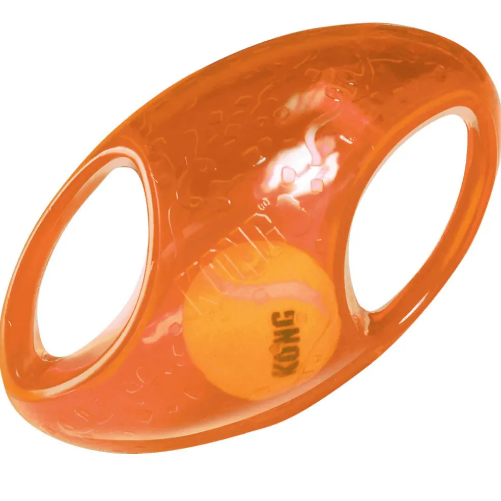 Kong Jumbler Football Toy For Dogs (color varies), Large/X-Large