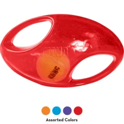 Kong Jumbler Football Toy For Dogs (color varies), Large/X-Large
