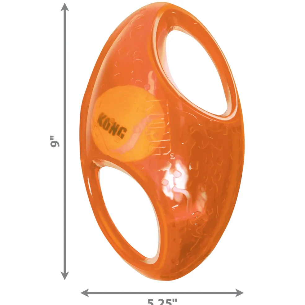 Kong Jumbler Football Toy For Dogs (color varies), Large/X-Large