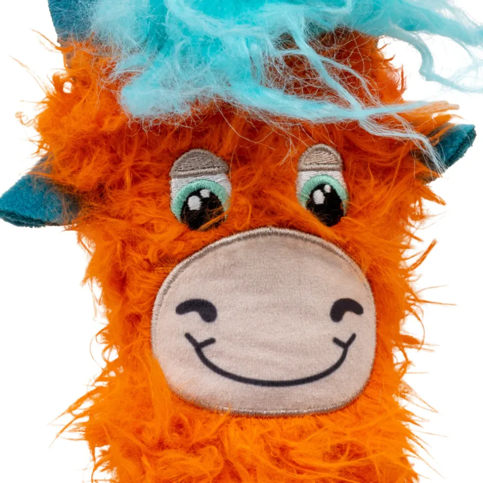 KONG Kickeroo Highland Cow Cat Toy, Assorted Colors
