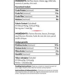 Kong Kitchen Farmer's Omelette Bacon, Egg & Cheese Crunchy Biscuits for Dogs (8 oz)