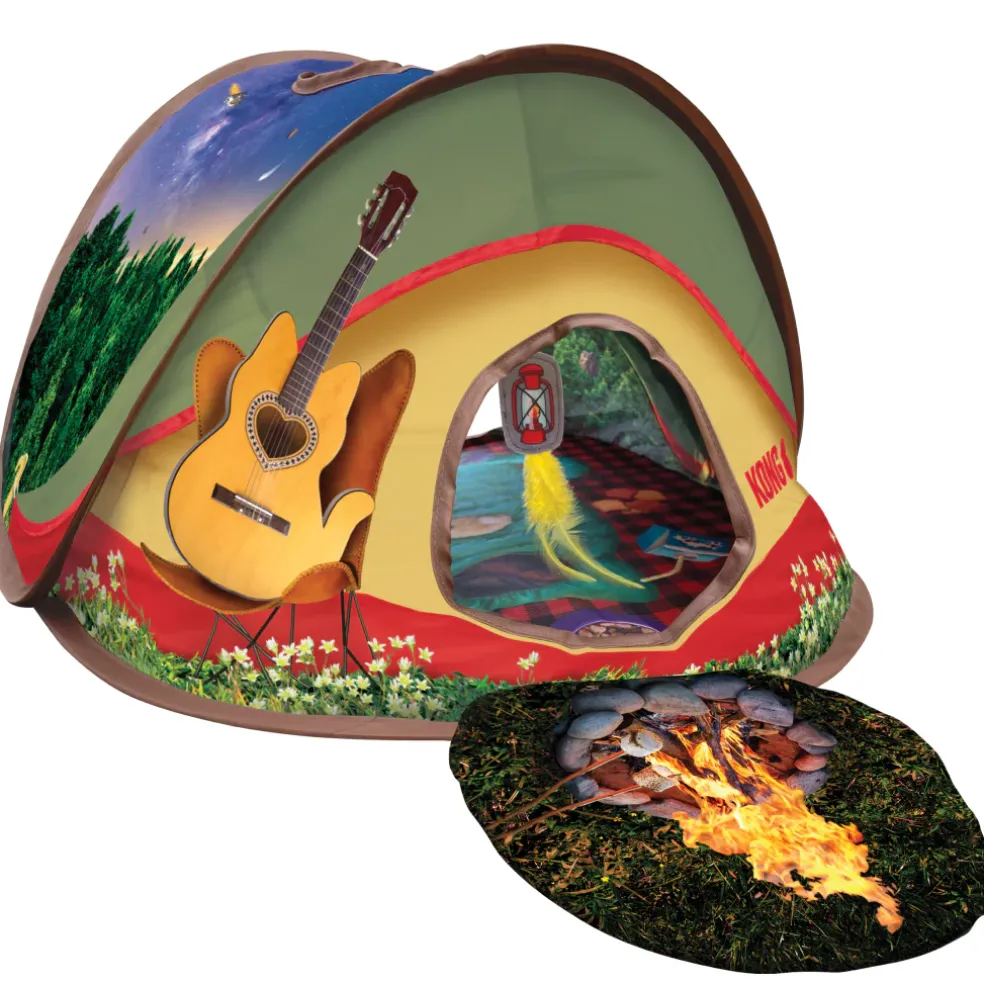 Kong Play Spaces Glamping Tent Toy For Cats