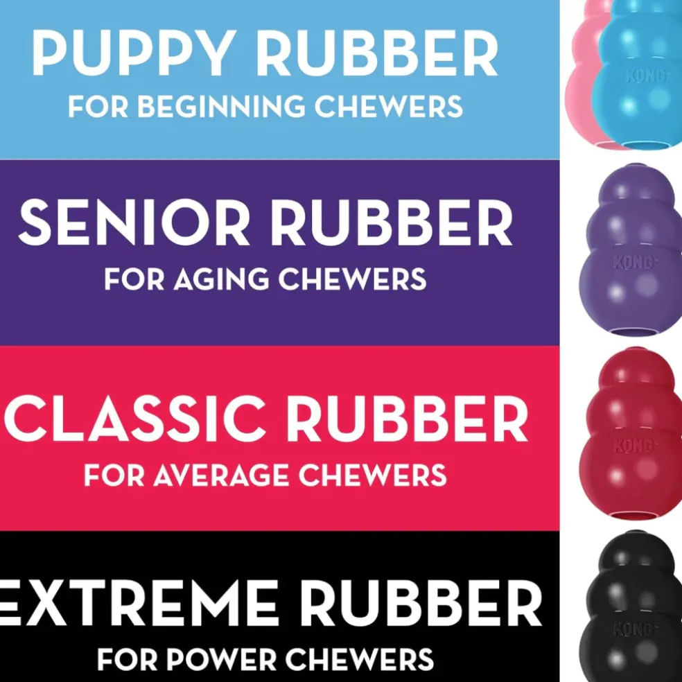 KONG Puppy Chew Toy For Dogs (Assorted Colors)