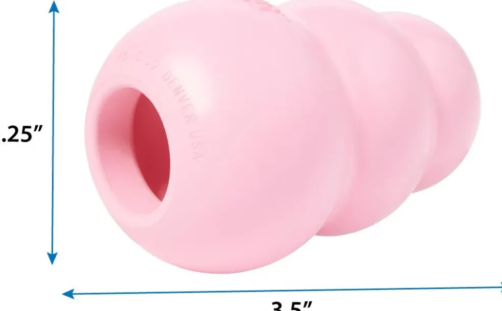 KONG Puppy Chew Toy For Dogs (Assorted Colors)