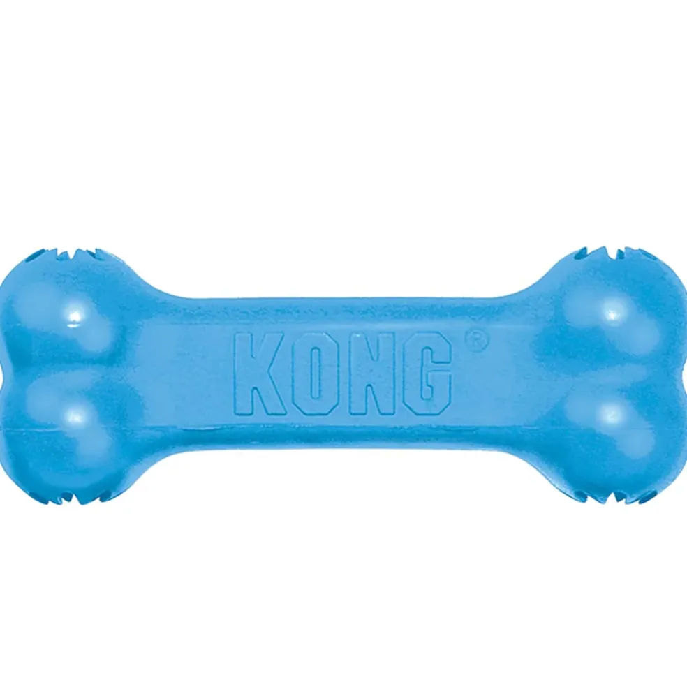 Kong Puppy Goodie Bone Chew Toy For Puppies- Small (assorted color)
