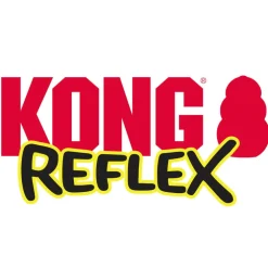 KONG Reflex Ball Dog Toy – Tough Chew & Fetch Toy for Dogs