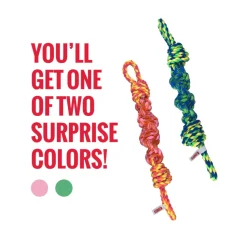 KONG Rope Bunji Dog Toy, Assorted Colors