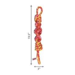 KONG Rope Bunji Dog Toy, Assorted Colors