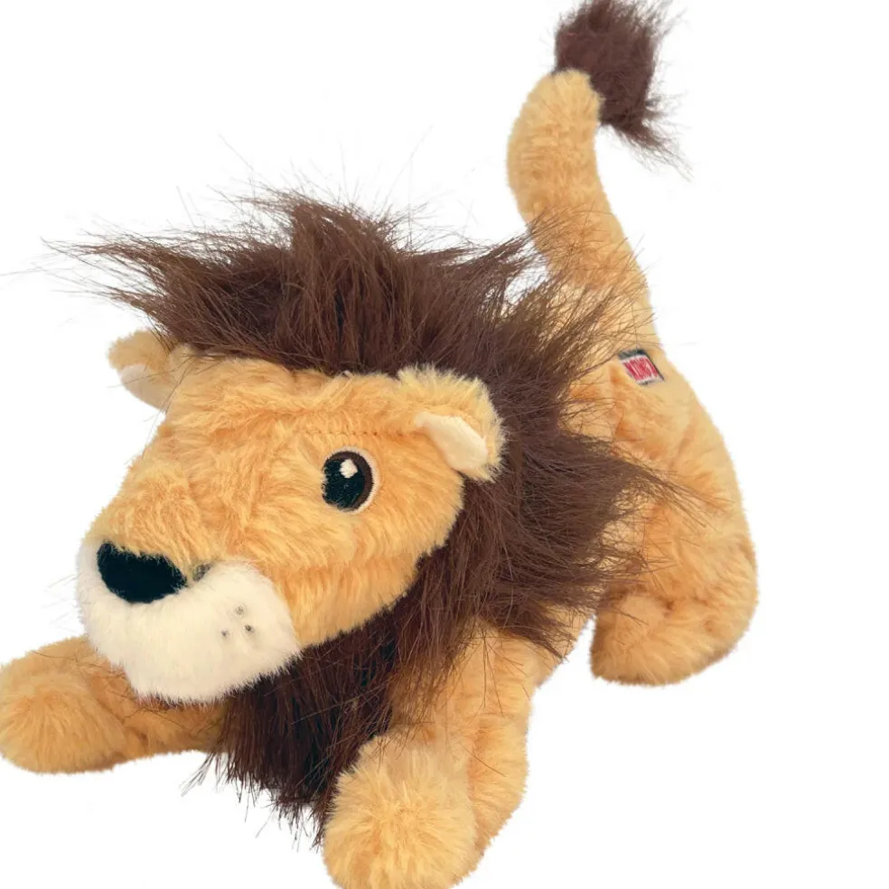 Kong Scampers Squeaky Toy For Dogs Toy- Lion (Medium)
