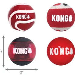 Kong Signature Ball Toy For Dogs - (assorted colors)