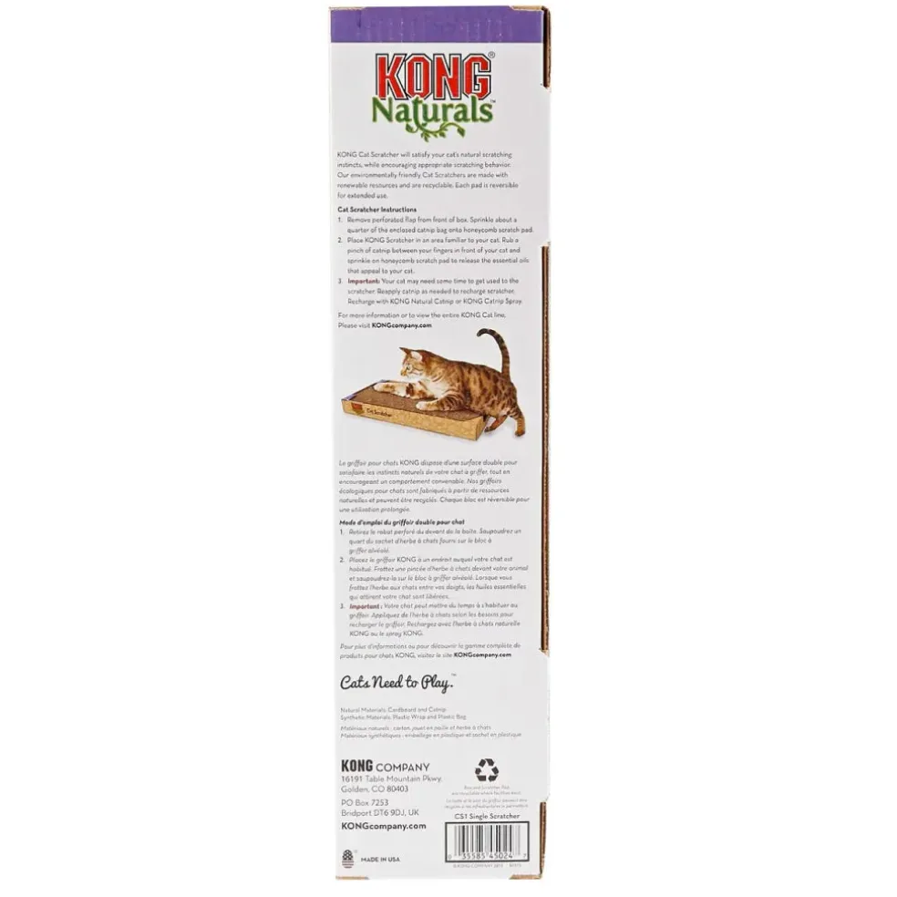 Kong Single Scratcher For Cats
