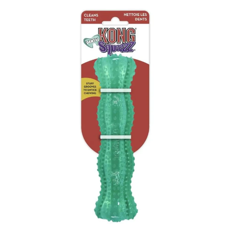 KONG Squeezz Dental Stick Toy for Dogs