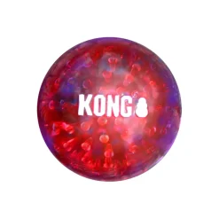 KONG Squeezz Geodz Balls Dog Toy, 2 pack, Assorted Colors