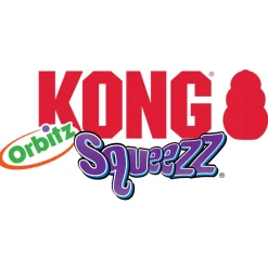 Kong Squeezz Orbitz Ball Toy For Dogs (assorted colors)