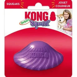 Kong Squeezz Orbitz Saucer Toy For Dogs (assorted colors)