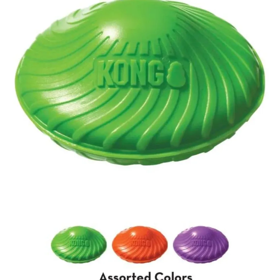 Kong Squeezz Orbitz Saucer Toy For Dogs (assorted colors)