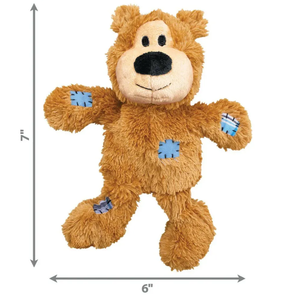 Kong Wild Knots Bear Toys For Dogs, assorted colors