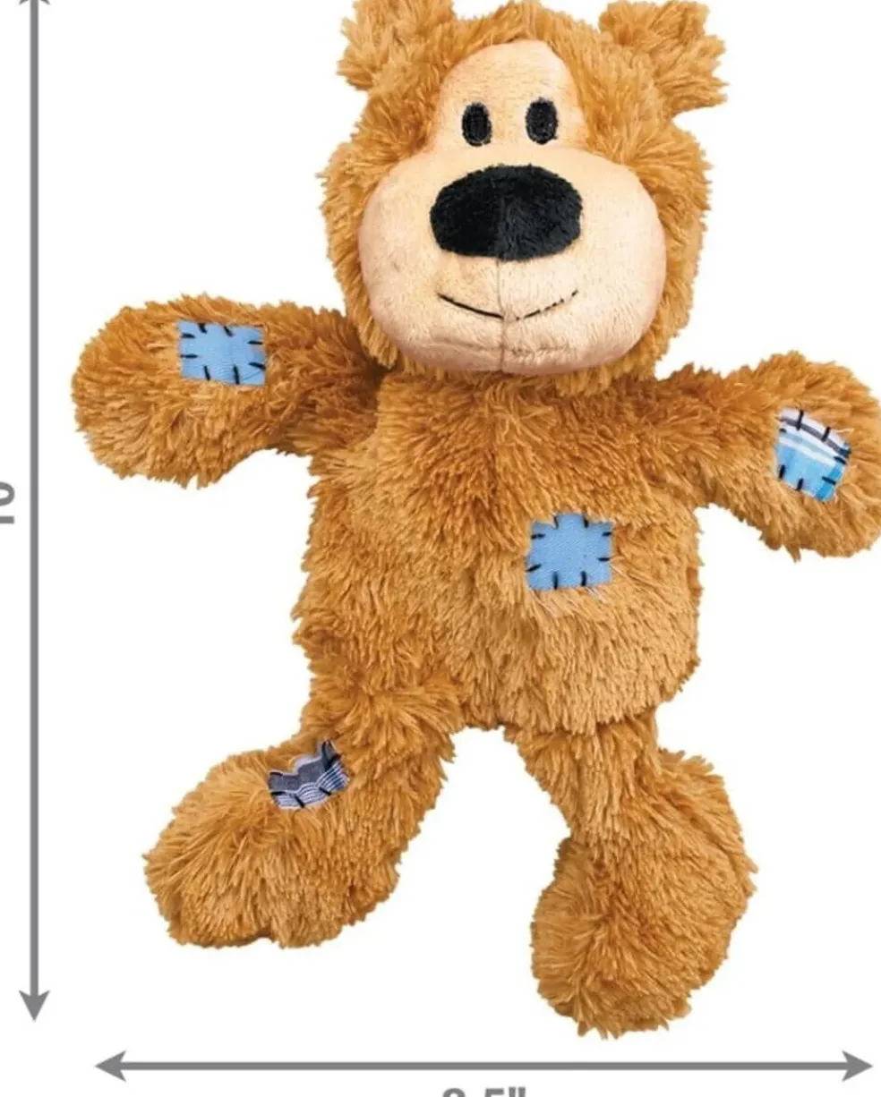 Kong Wild Knots Bear Toys For Dogs, assorted colors