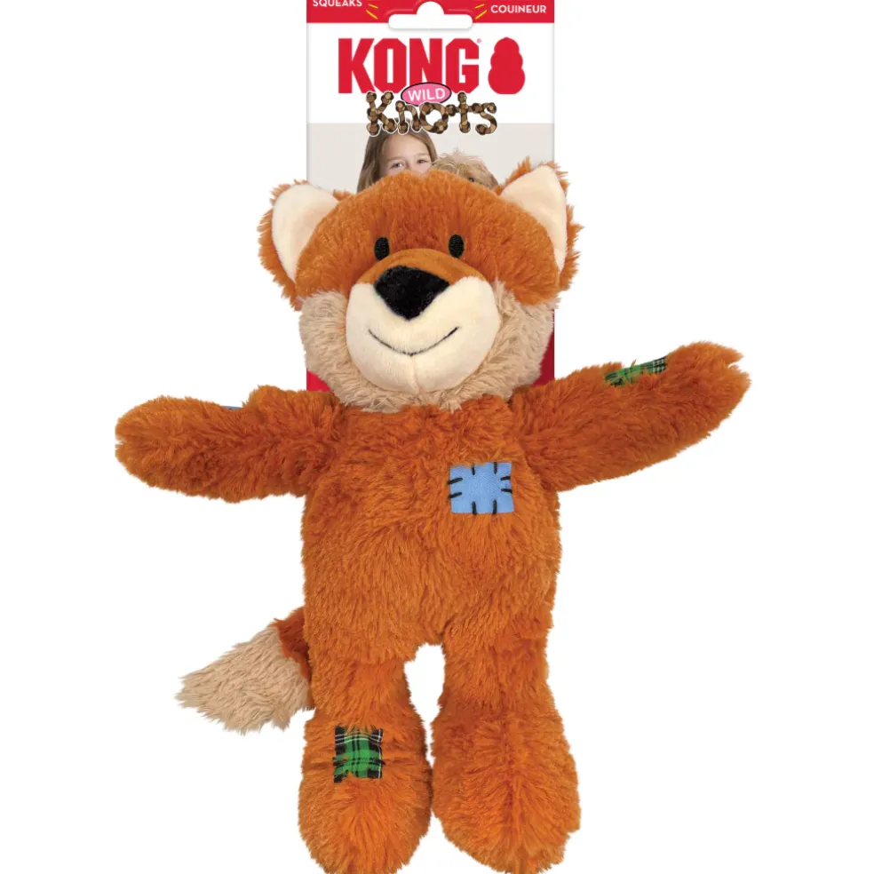 Kong Wild Knots Fox Toy For Dogs, Medium/Large