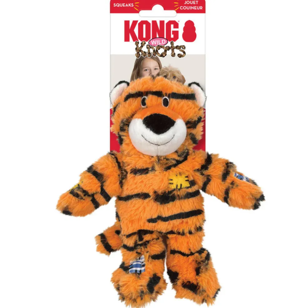 Kong Wild Knots Tiger Toy For Dogs