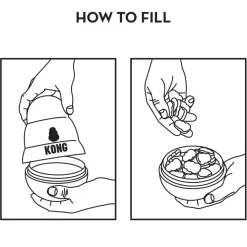 Kong Wobbler Food and Treat Dispenser Toy For Dogs