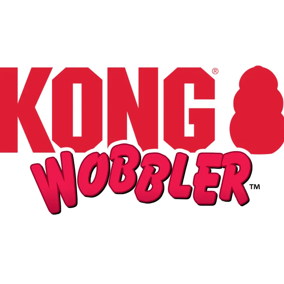 Kong Wobbler Food and Treat Dispenser Toy For Dogs
