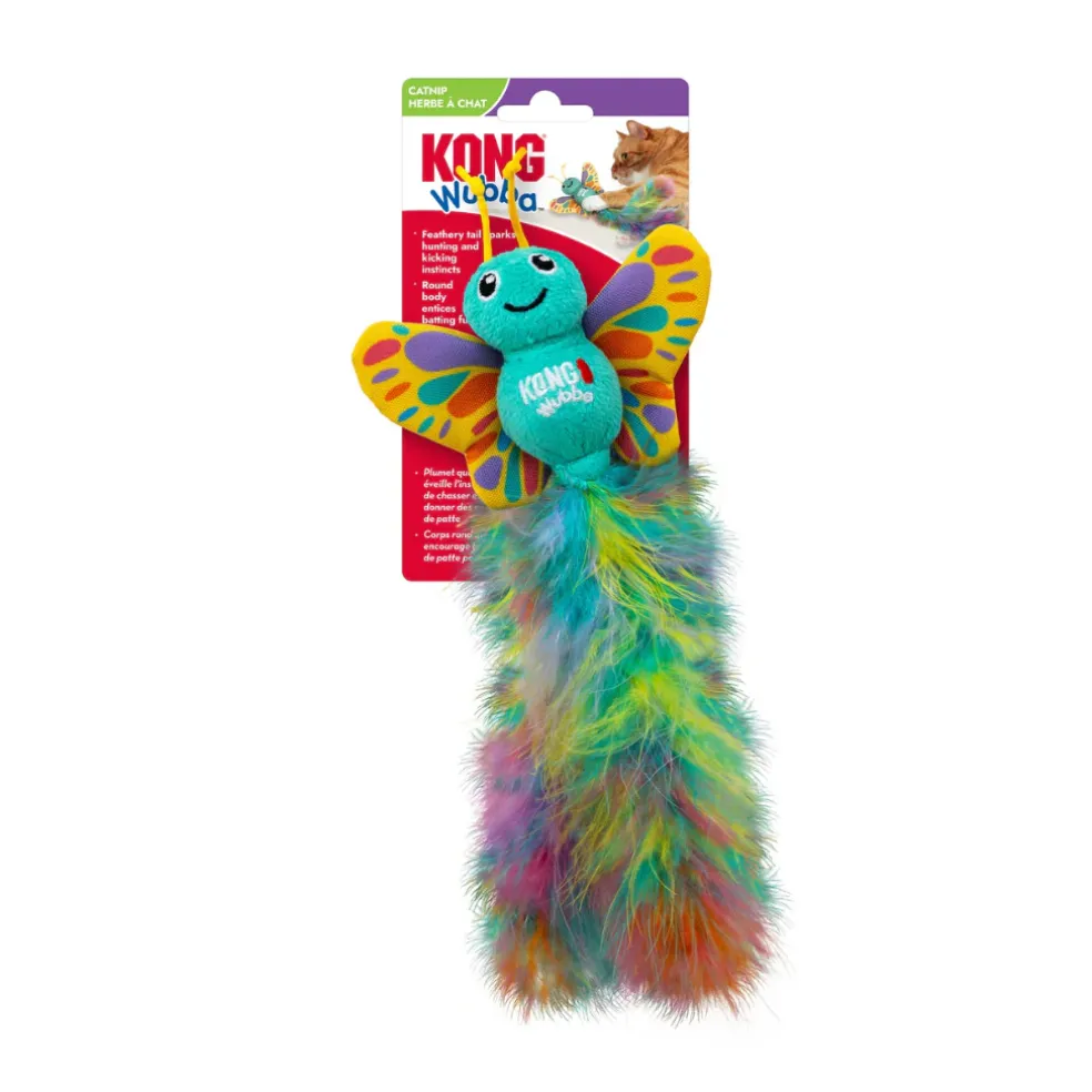 KONG Wubba Butterfly Cat Toy