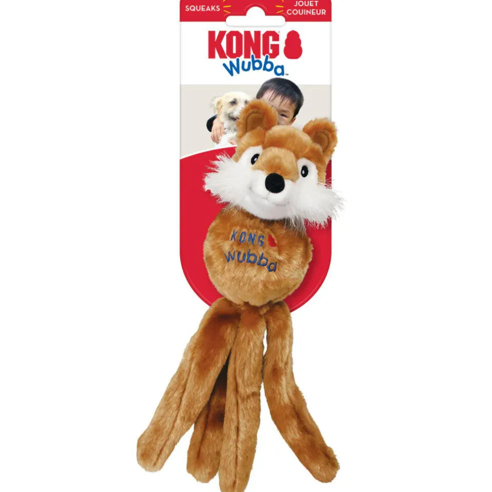 Kong Wubba Friend Interactive Toy For Dog - (assorted)