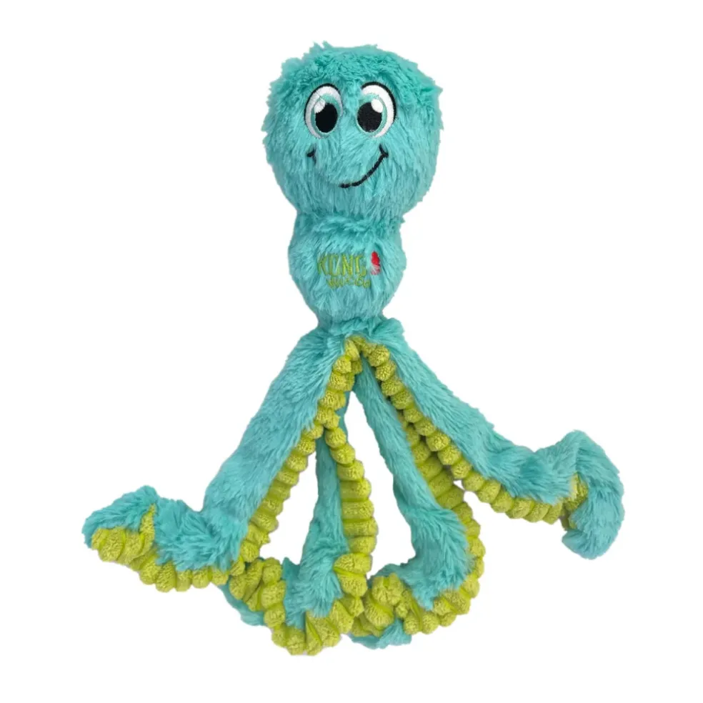 KONG Wubba Octopus Dog Toy, Assorted Colors