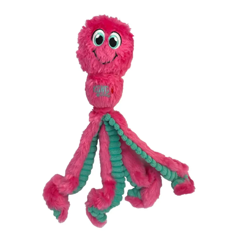 KONG Wubba Octopus Dog Toy, Assorted Colors