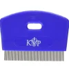 KVP Cat Flea Comb Stainless Steel Teeth with Plastic Handle
