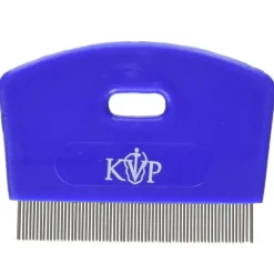 KVP Cat Flea Comb Stainless Steel Teeth with Plastic Handle