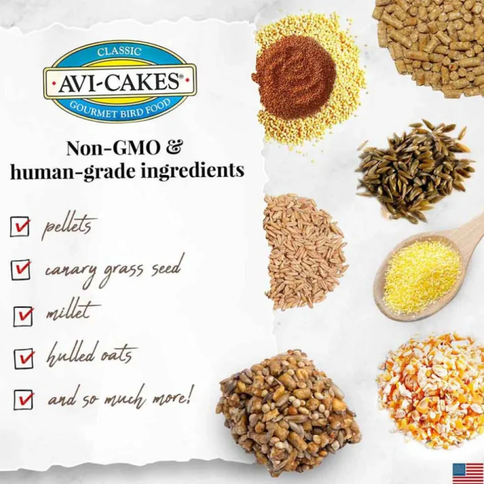 Lafeber Classic Avi-Cakes Macaw & Cockatoo Treats (1 lb)