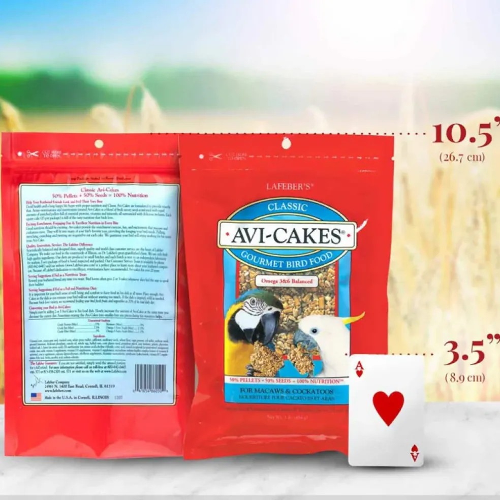 Lafeber Classic Avi-Cakes Macaw & Cockatoo Treats (1 lb)