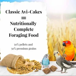 Lafeber Classic Avi-Cakes Small Bird Treats (8 oz)