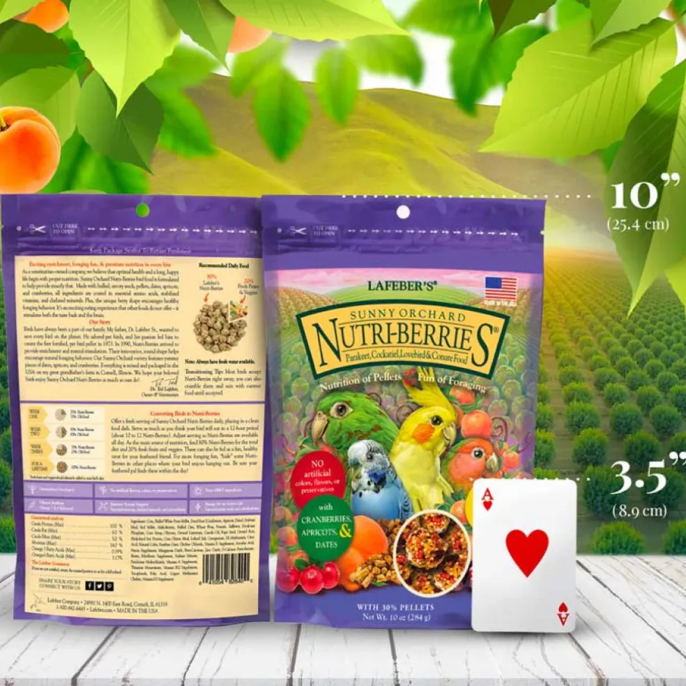 Lafeber Sunny Orchard Nutri-Berries Bird Food (10 oz)