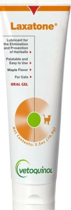 Laxatone Gel Hairball Control for Cats (Maple Flavor)