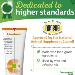 Laxatone Gel Hairball Control for Cats (Maple Flavor)