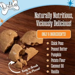 Lazy Dog Grain Free Toasted Vanilla Peanut Butter Treat For Dogs (14 oz)