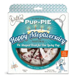 Lazy Dog Happy Adoptiversary Day Pup-PIE Treats For Dogs (5 oz)
