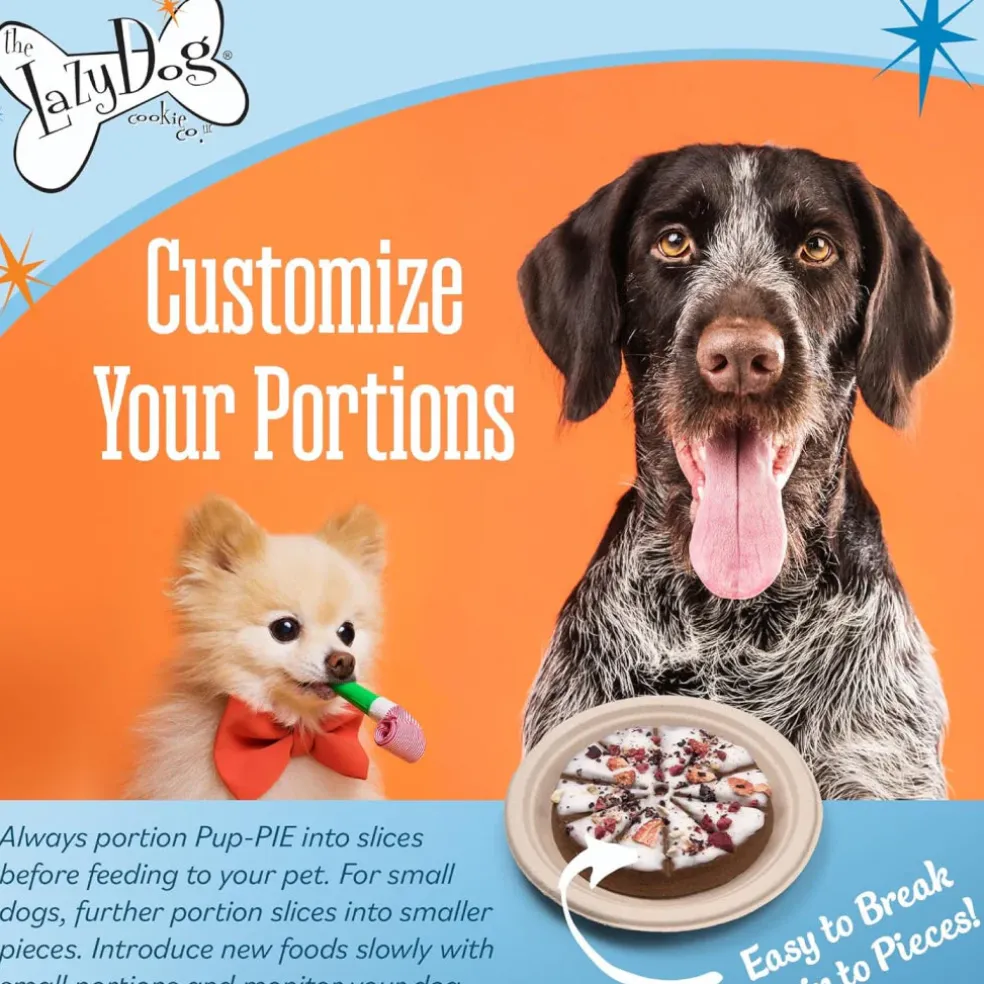 Lazy Dog Happy Adoptiversary Day Pup-PIE Treats For Dogs (5 oz)