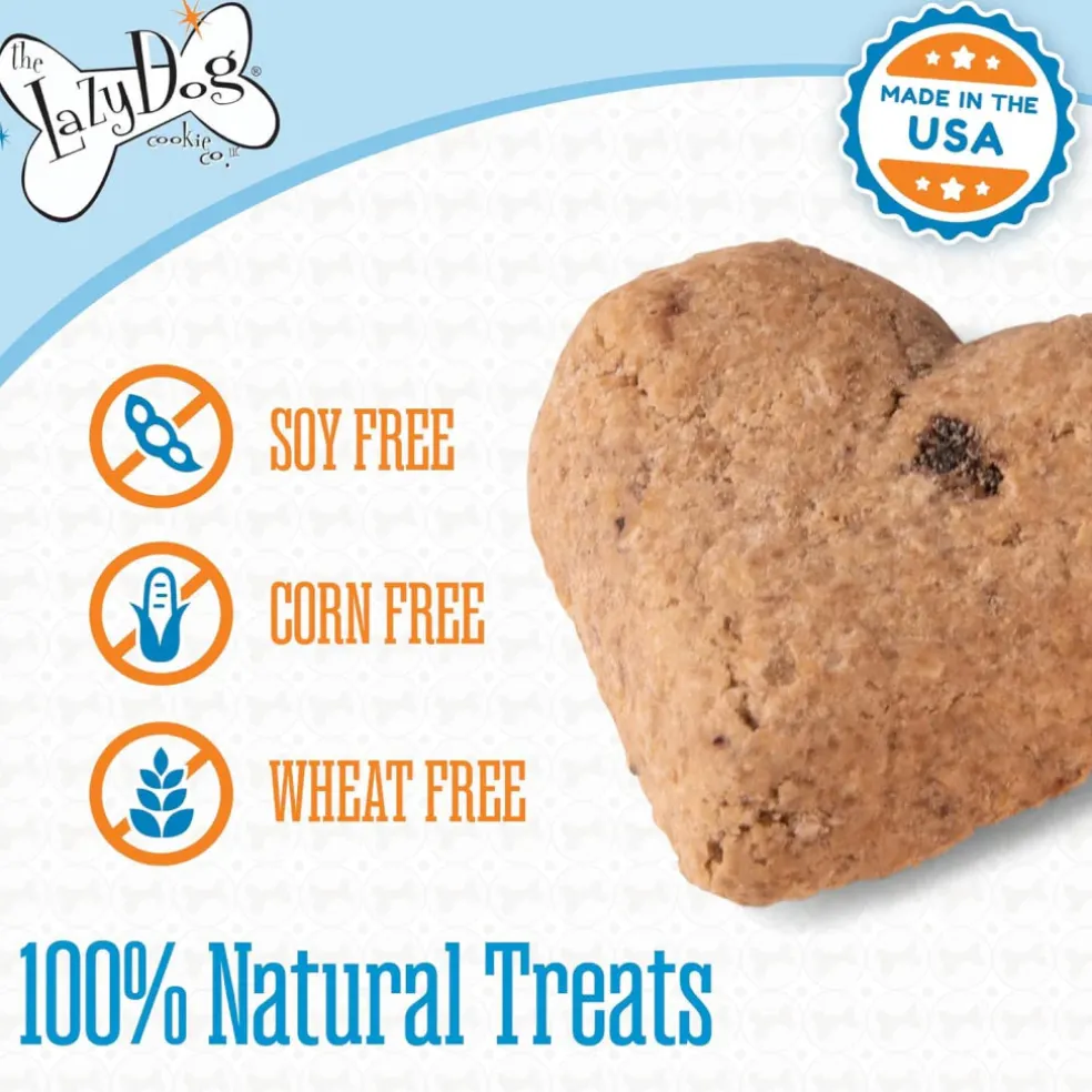 Lazy Dog Molasses Crisped Blueberry Oat Treat For Dogs (14 oz)