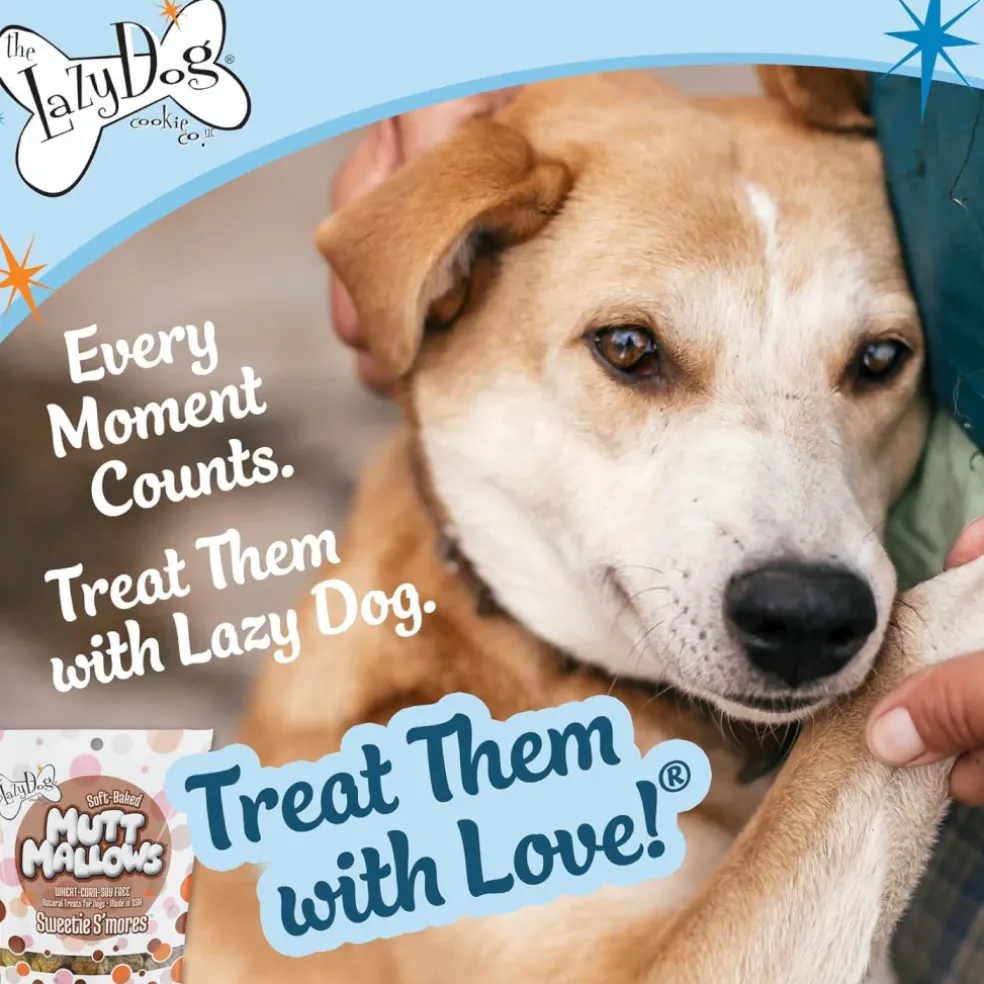 Lazy Dog Mutt Mallows Sweetie S'mores Treat For Dogs (5 oz)